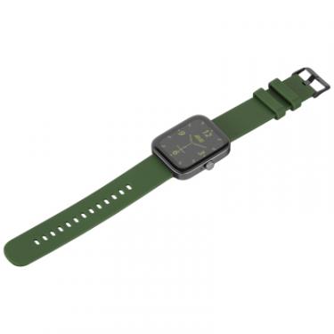 Смарт-часы 2E Alpha SQ Music Edition 46mm Black-Green Фото 5
