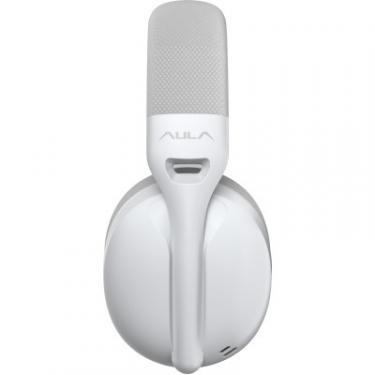 Наушники Aula S6 - 3 in 1 Wired/2.4G Wireless/Bluetooth White Фото 2