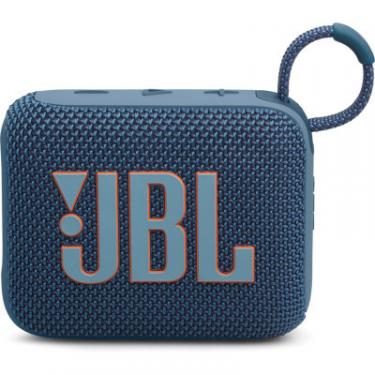 Акустическая система JBL Go 4 Blue Фото 2