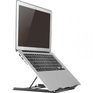 Подставка для ноутбука HiSmart 10"-15" з 5-ма положеннями кута нахилу Фото 1