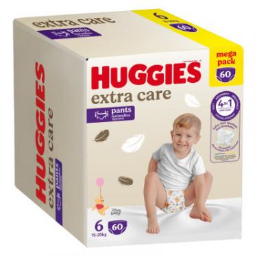 Подгузники Huggies Extra Care Розмір 6 (15-25кг) Pants Box 60 шт Фото 1