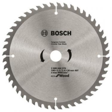 Диск пильный Bosch Eco for Wood 190x2.2x20-48T Фото