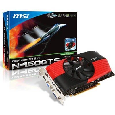 Видеокарта MSI GeForce GTS450 1024Mb Фото