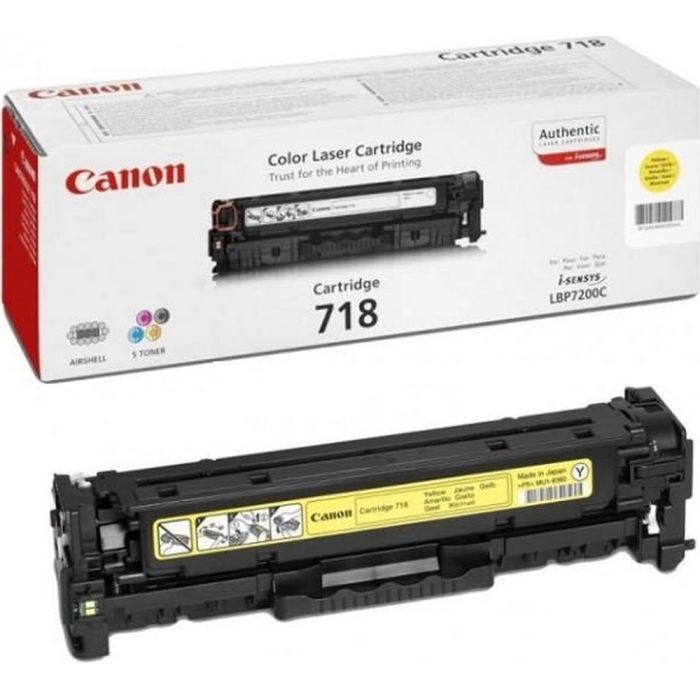 Картридж Canon 718 LBP-7200/ MF-8330/ 8350 yellow Фото