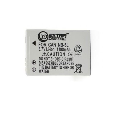 Аккумулятор к фото/видео Extradigital Canon NB-5L Фото