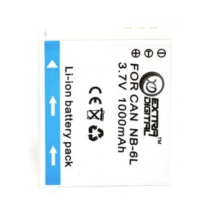 Аккумулятор к фото/видео Extradigital Canon NB-6L Фото