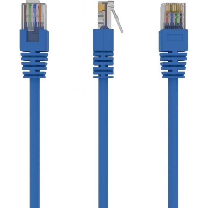 Патч-корд Cablexpert 0.5м, UTP, cat.5e, CCA, blue Фото