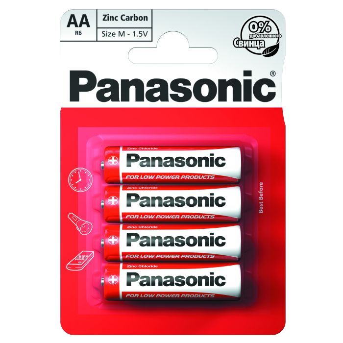 Батарейка Panasonic R6 PANASONIC Special * 4 Фото