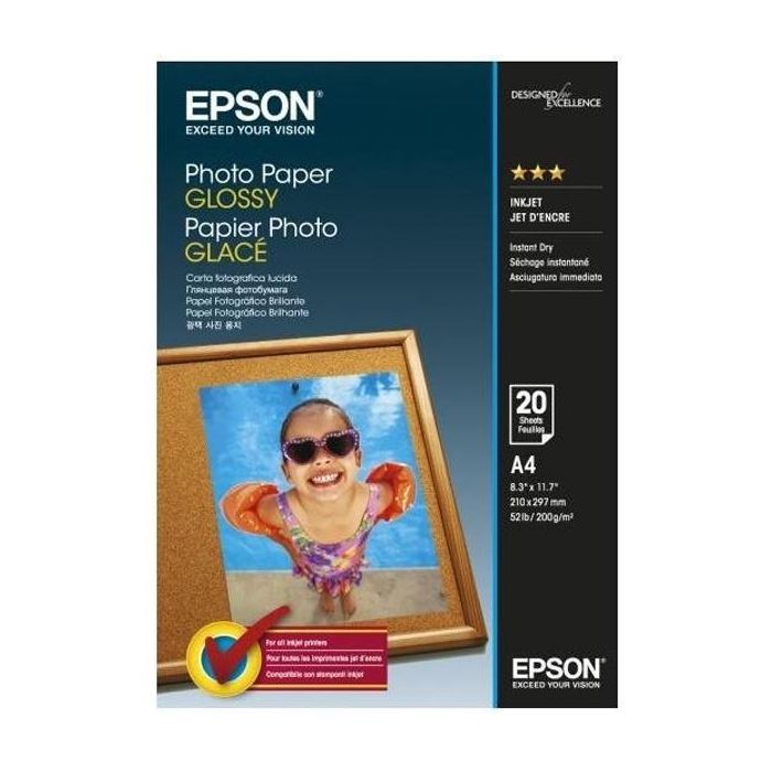 Фотобумага Epson A4 Glossy Photo Paper Фото