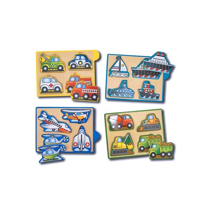 Развивающая игрушка Melissa&Doug Машинки Фото