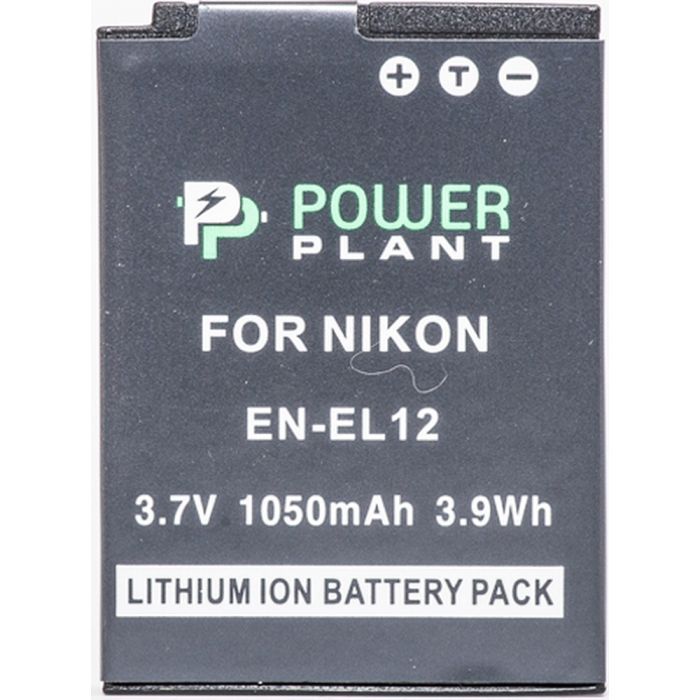 Аккумулятор к фото/видео PowerPlant Nikon EN-EL12 Фото