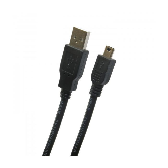 Дата кабель Extradigital USB 2.0 AM to Mini 5P 1.5m Фото