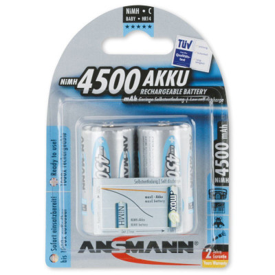 Аккумулятор Ansmann C (R14) 4500 mAh maxE * 2 Фото