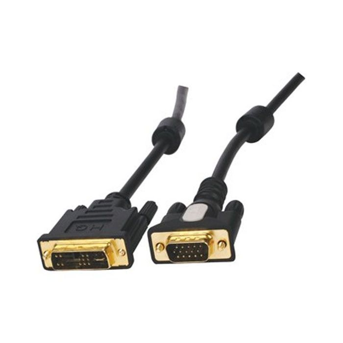 Кабель мультимедийный Atcom DVI M to VGA M 1.8m ferrite Фото