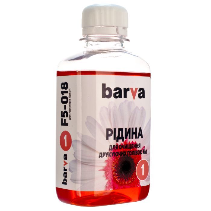 Чистящая жидкость Barva №1 для EPSON (Water) 180г Фото