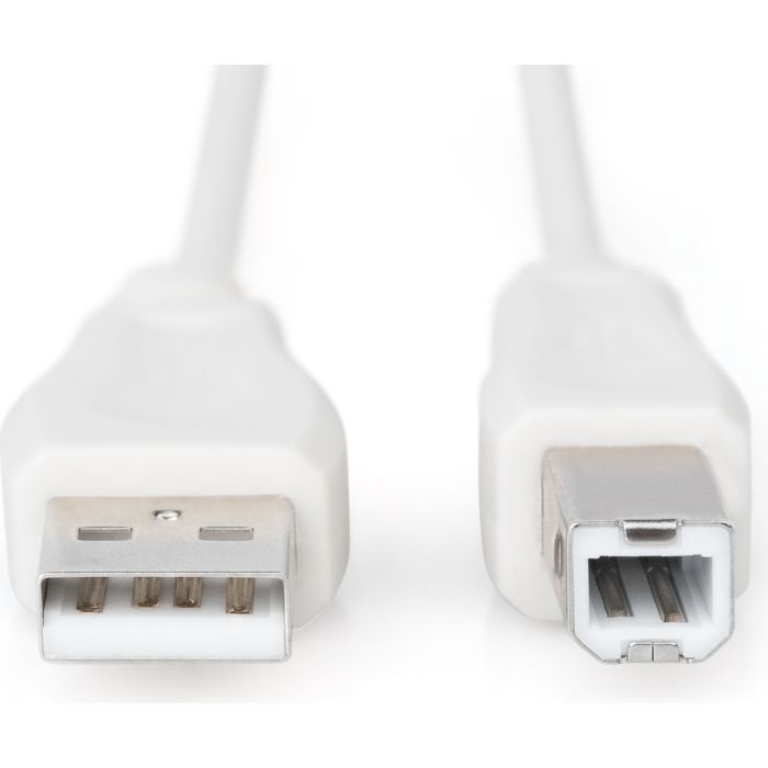 Кабель для принтера Digitus USB 2.0 AM/BM 3.0m Фото