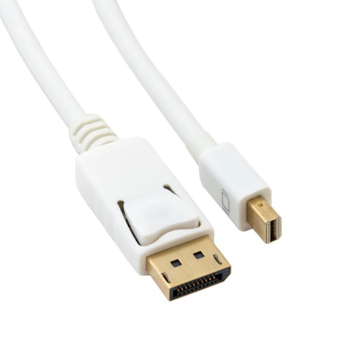 Кабель мультимедийный Extradigital miniDisplayPort M to DisplayPort M 2.0m white Фото