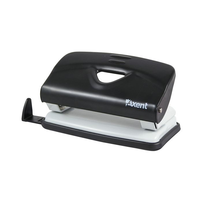 Дырокол Axent Exakt-2 metal, 10sheets, black Фото