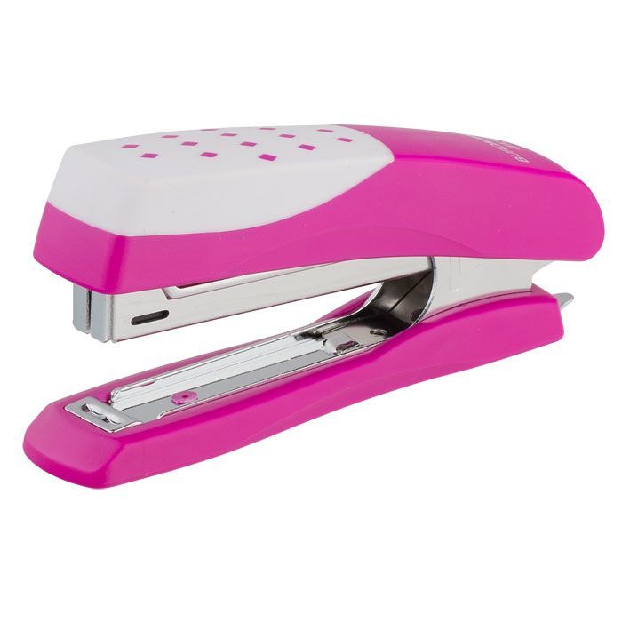 Степлер Buromax №10, pink Фото