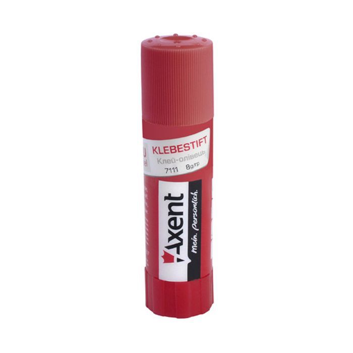 Клей Axent Glue stick PVP, 8 g (display) Фото
