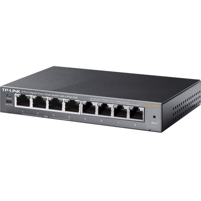Коммутатор сетевой TP-Link TL-SG108PE Фото