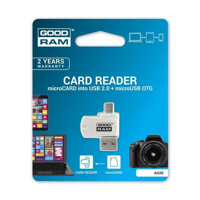 Считыватель флеш-карт Goodram AO20-MW01R11 Фото
