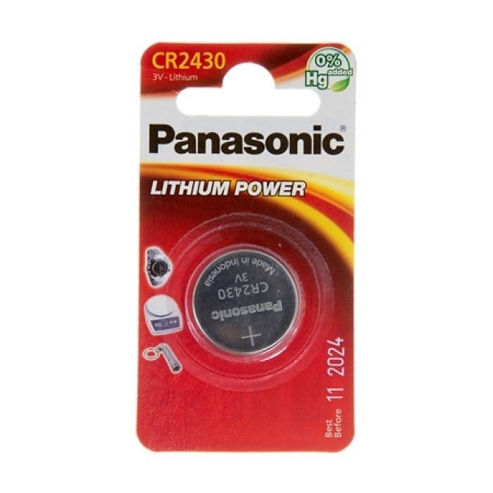 Батарейка Panasonic CR 2430 * 1 LITHIUM Фото