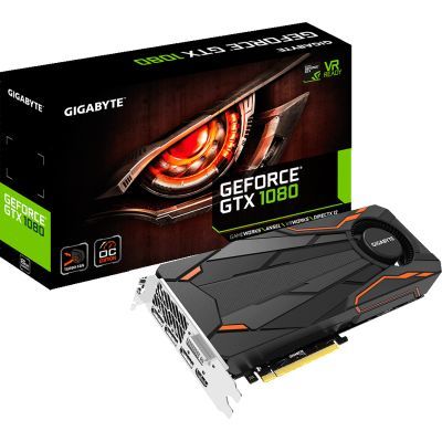 Видеокарта GIGABYTE GeForce GTX1080 8192Mb Turbo OC Фото
