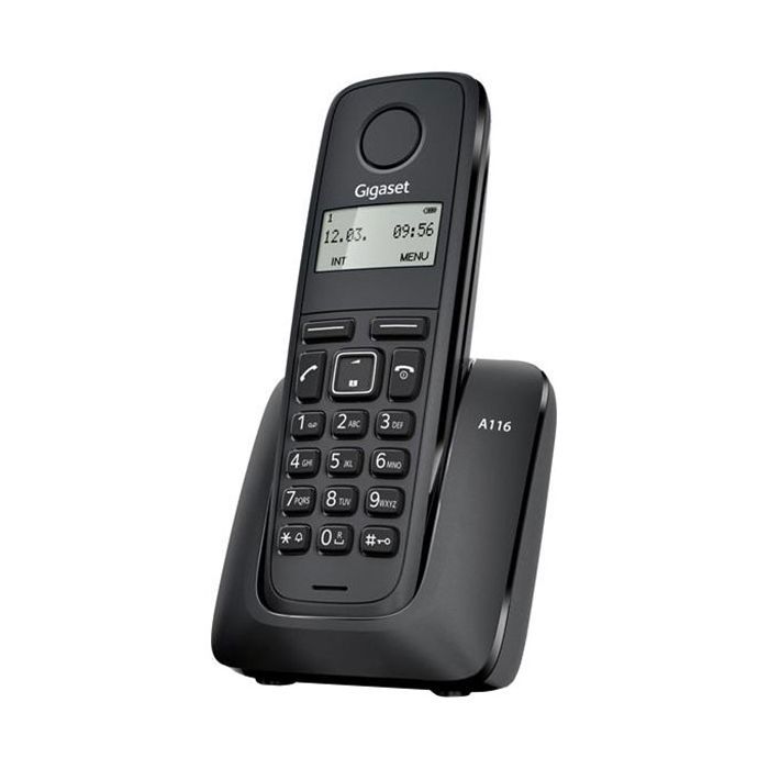 Телефон DECT Gigaset A116 Black Фото