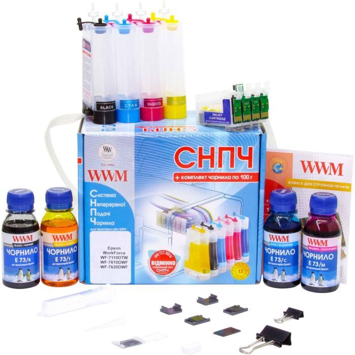 СНПЧ WWM Epson WF-7110/7610/7620 Фото