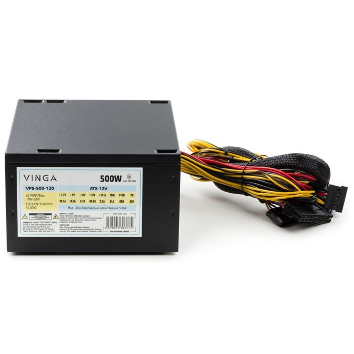 Блок питания Vinga 500W ОЕМ Фото 11