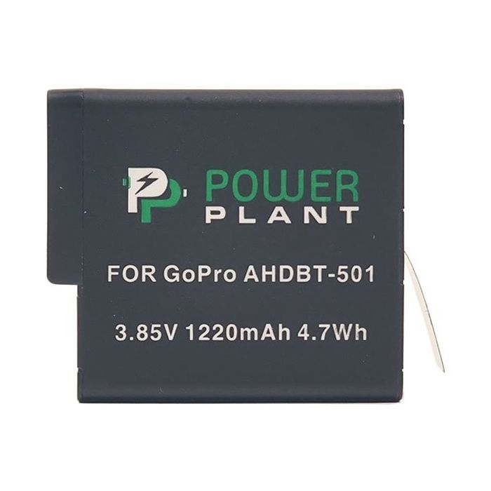 Аккумулятор к фото/видео PowerPlant GoPro AHDBT-501 1220mAh Фото