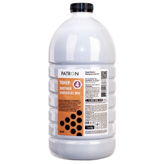 Тонер Patron Brother Universal №4 1кг Фото