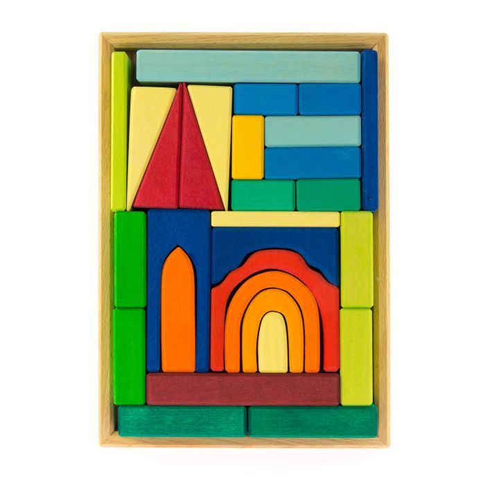 Конструктор Nic деревянный Церковь Фото