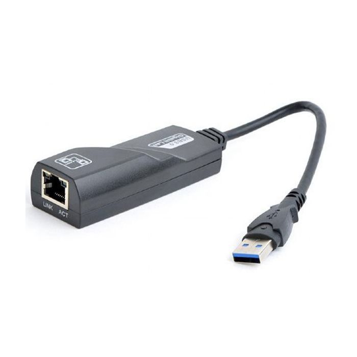 Адаптер Gembird USB 3.0 AM to RJ45 Ethernet 1000Mbps Фото