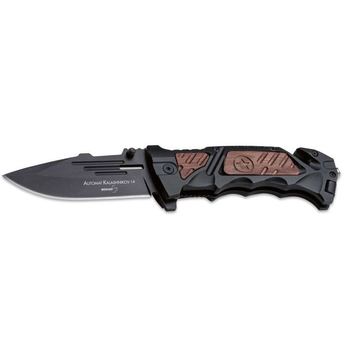 Нож Boker Plus AK-14 Black Blade Фото