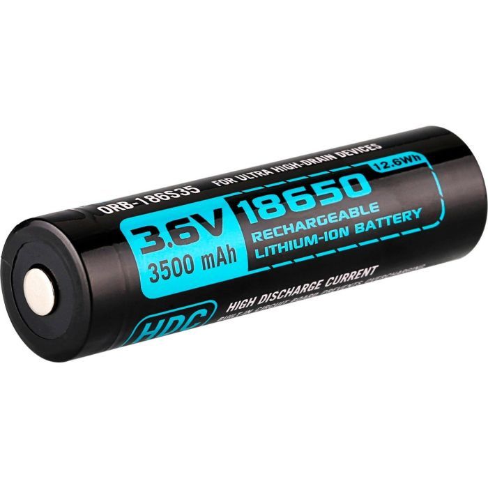 Аккумулятор Olight 18650 HDС (10A) 3500mAh Фото