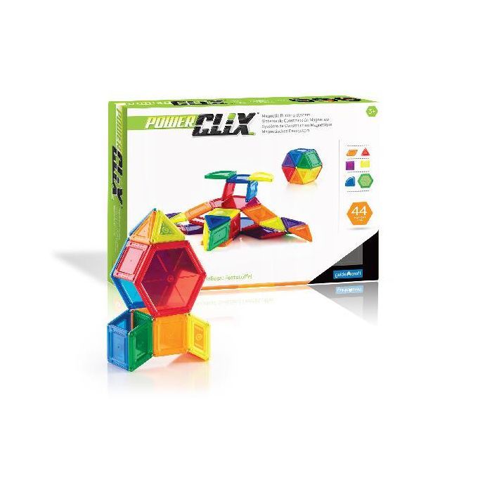 Конструктор Guidecraft PowerClix Solids 44 деталі Фото