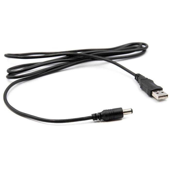 Кабель питания PowerPlant USB to DC 5.5x2.1mm 5V 1.0m Фото