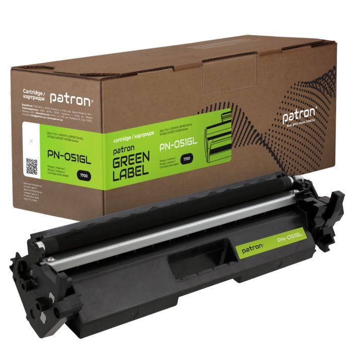 Картридж Patron CANON 051 GREEN Label Фото
