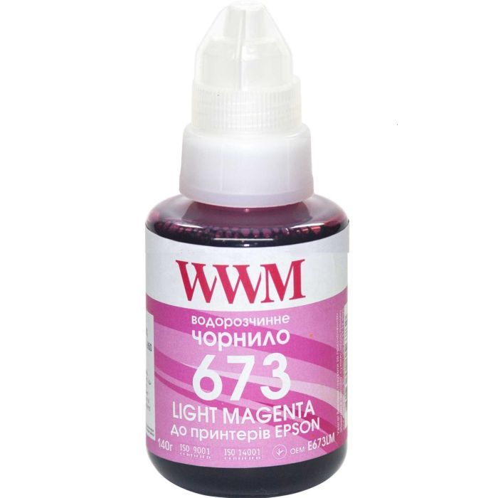 Чернила WWM Epson L800 140г Light Magenta Фото