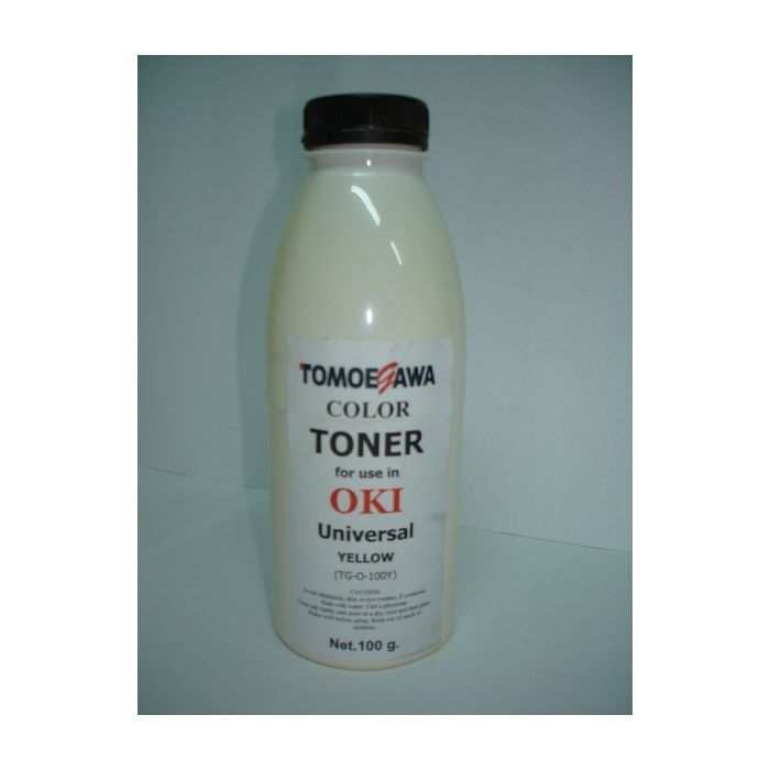 Тонер Tomoegawa OKI UNIVERSAL, 100г Yellow Фото