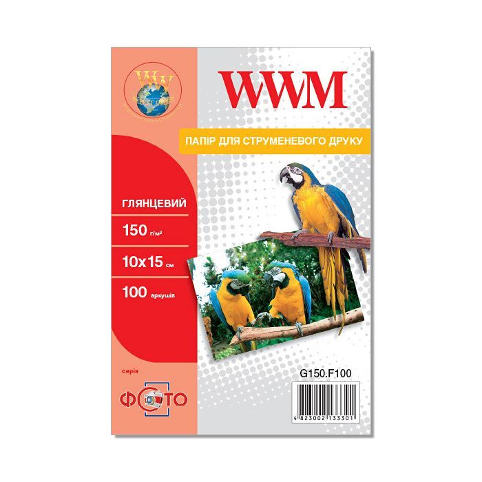 Фотобумага WWM 10x15 Фото