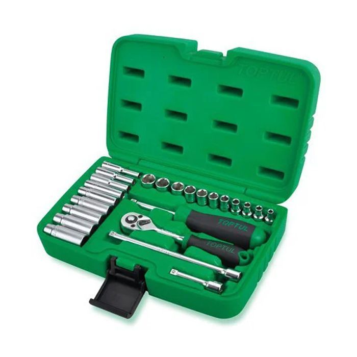 Набор инструментов Toptul в кейсі 1/4" 24од. Фото