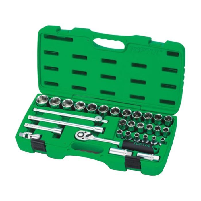 Набор инструментов Toptul в чемодані 1/2" 31од. Фото