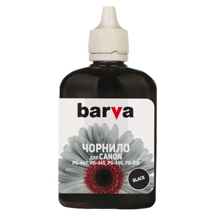 Чернила Barva CANON PG-440/PG-460 100мл BLACK Pigm. Фото