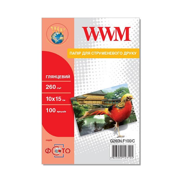 Фотобумага WWM 10x15 Фото