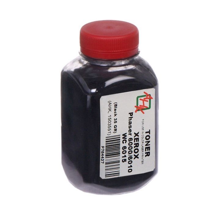 Тонер AHK Xerox Ph6000/6010/WC6015, 35г Black Фото