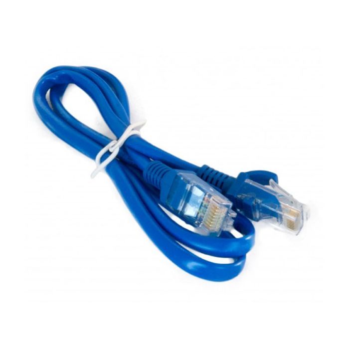 Патч-корд Extradigital 0.8м, UTP, cat.5e, CCA, blue Фото