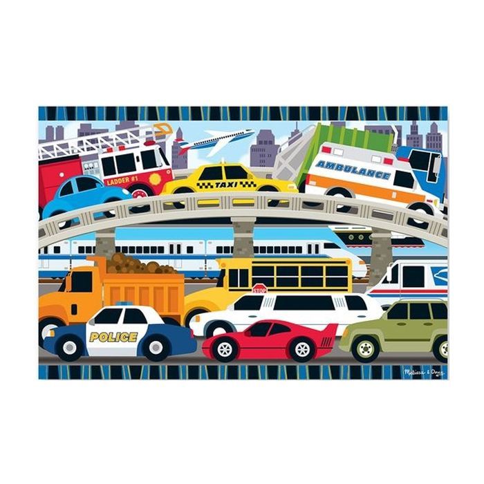 Пазл Melissa&Doug Мега "Пробка", 24 элемента Фото